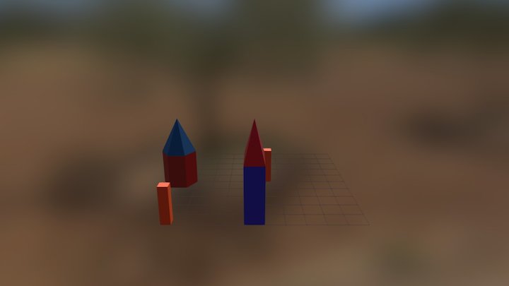 Stadt 1 3D Model
