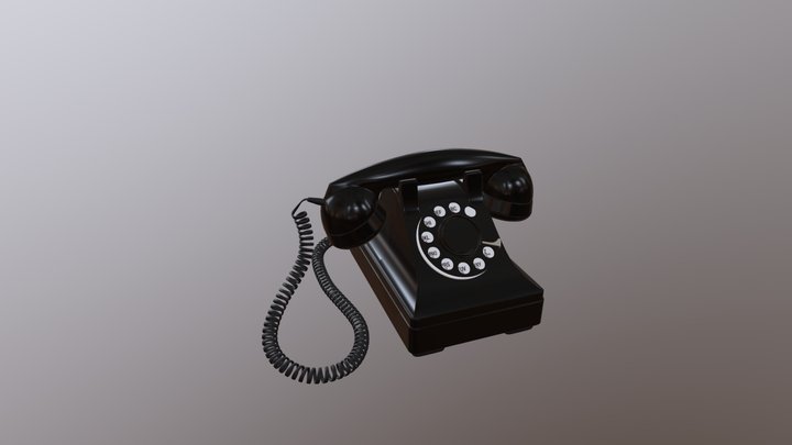 Old Phone 3D Model
