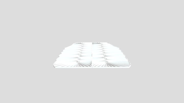 Front lace bottom 3D Model