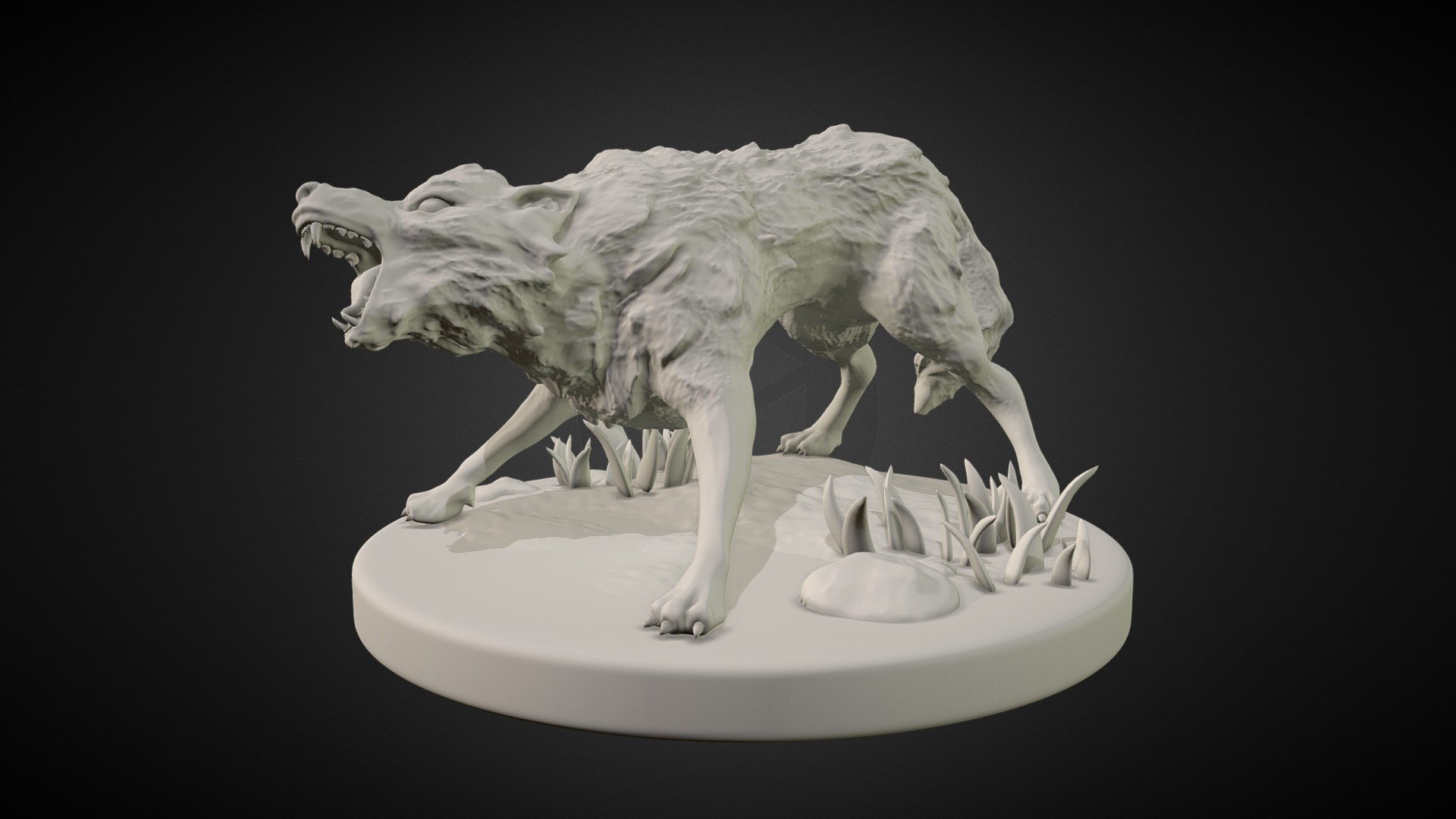Wolf - 3D model by Flyid2231 [d25ddc2] - Sketchfab
