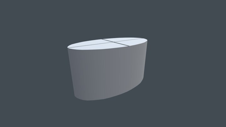 Circular Plinth 3D Model