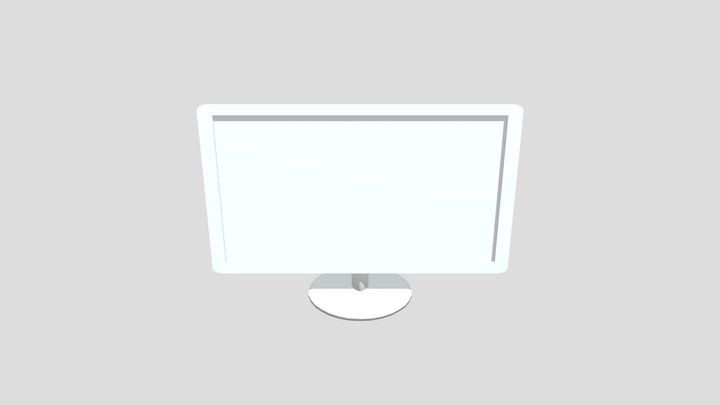 Asus Monitor - Final Model 3D Model