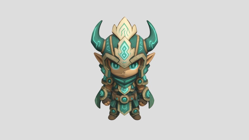 Game Character Marvelous Stylized