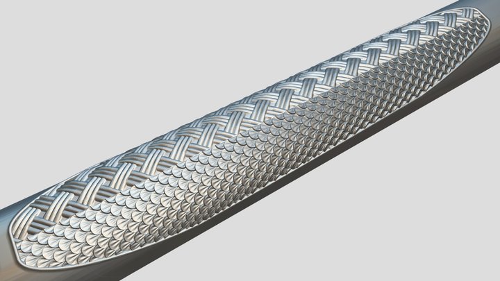 Stock grip patterns 3D Model
