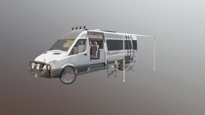 Mercedes Sprinter 313 Conversion 3D Model