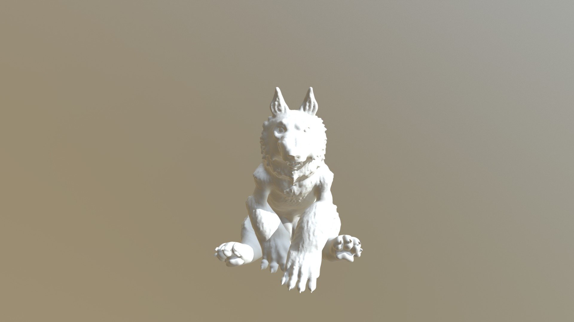 Fluffy Werewolf