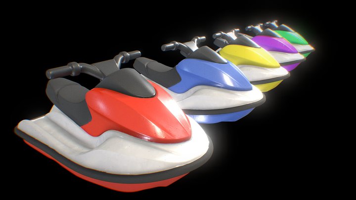 Jetski collection – Modèle 3D gratuit STL