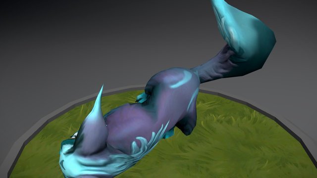 Dota 2 - Blurr - idle animation 3D Model