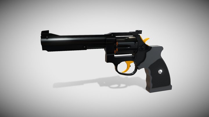 Manurhin MR-73 3D Model