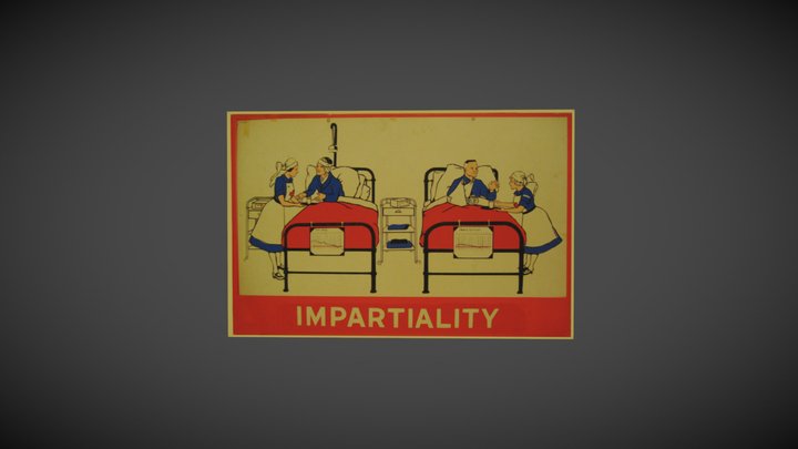Junior Red Cross posters: Impartiality 3D Model