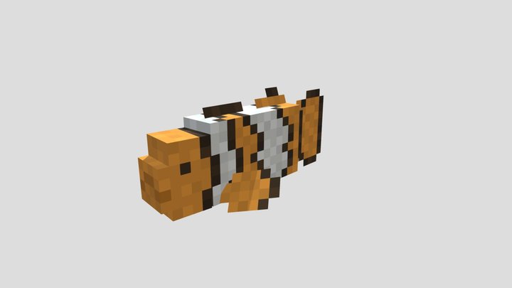 Clownfish 3D Model