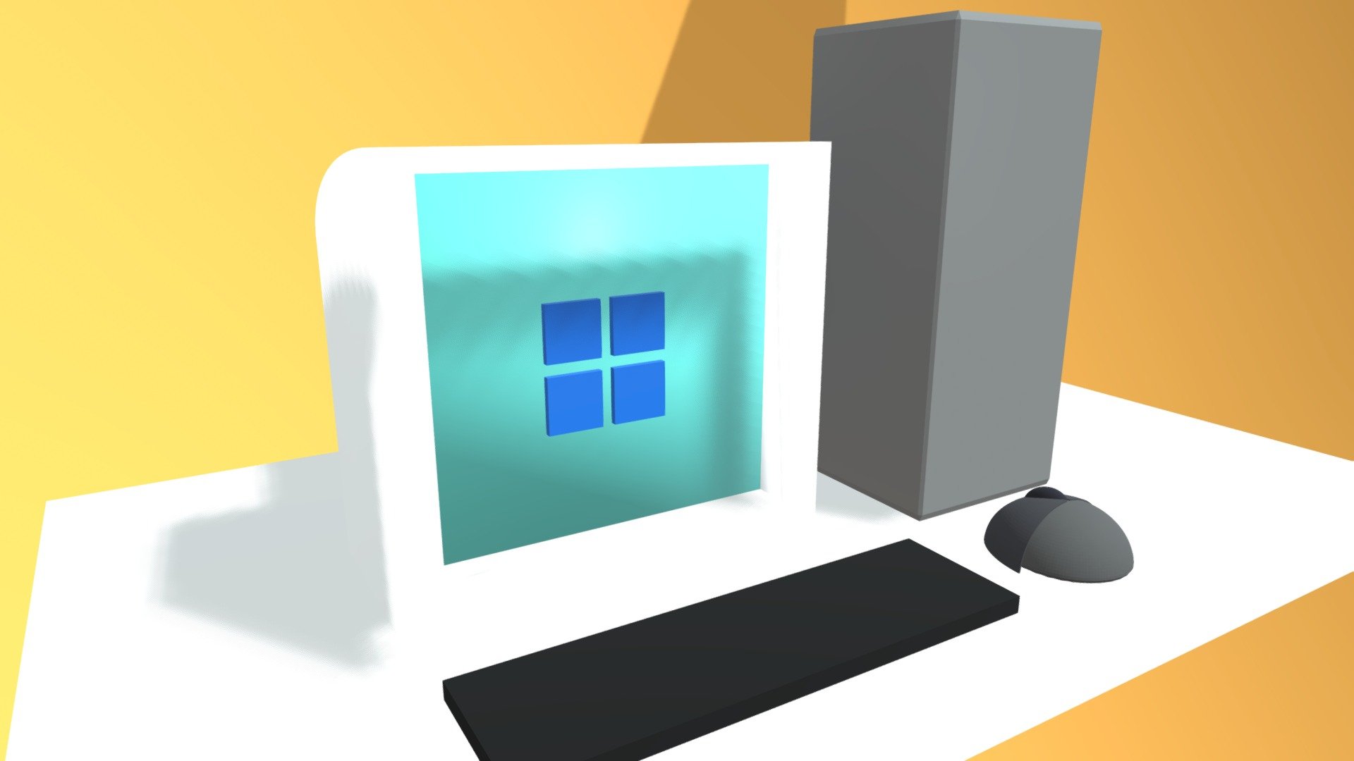 LOW POLY COMPUTER - 3D model by charipramodyasenanayake [d26417a ...