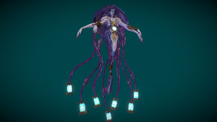 The Augur. Beneath the Waves Challenge Entry 3D Model