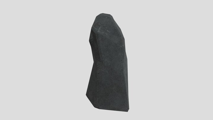 Rock, but standing 3D Model