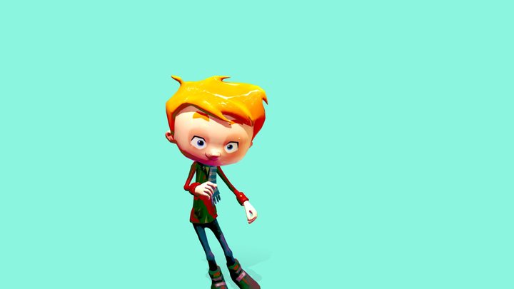 Drunking man 3D Model