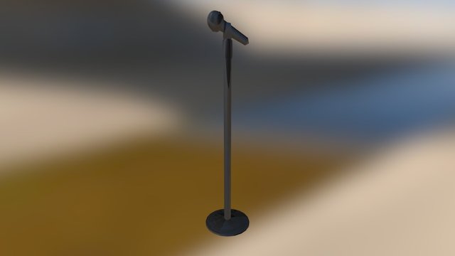 Mic 3D Model