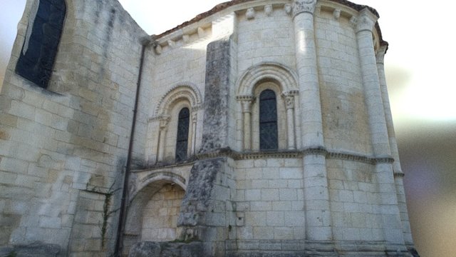 Eglise romane, Echillais