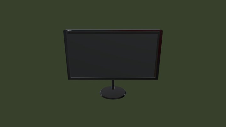 computer monitor 3D Model