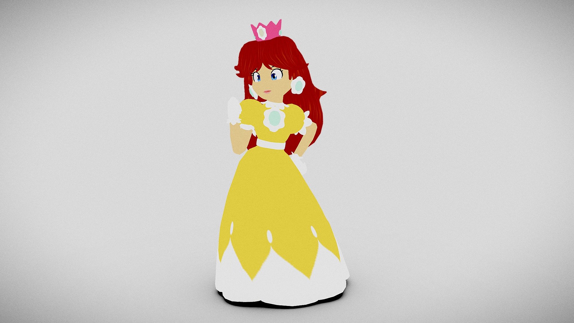 Daisy3様 Daisy - Download Free 3D model by 雨宮レン [d265d4d] - Sketchfab