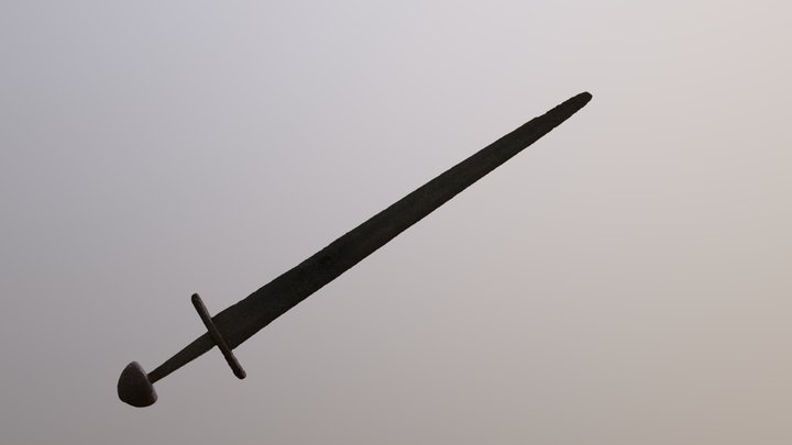 Épée normande 3D Model