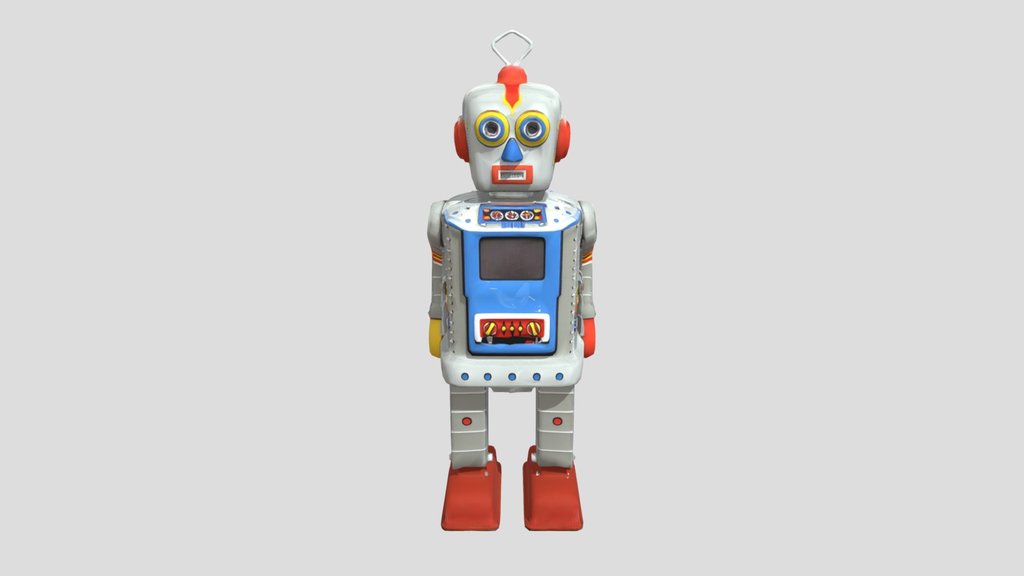 Tin_ Toy_ Robot_01_obj