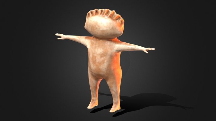 Gyoza Man from Dorohedoro (Fried) – Modello 3D gratuito STL