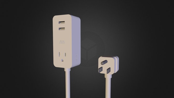 White Reach Sketch1 3D Model