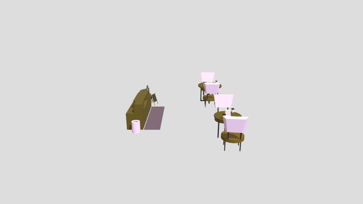Stokes Geometric Props 3D Model