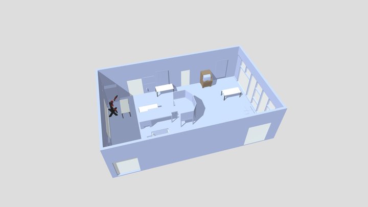 pièce-meublee-finale-sans-xterm 3D Model