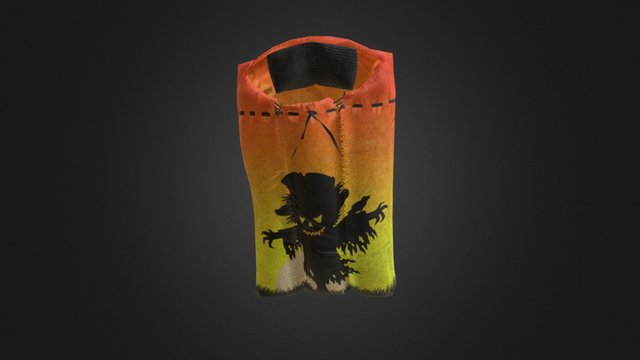 Sleepingbag Leather 3D Model