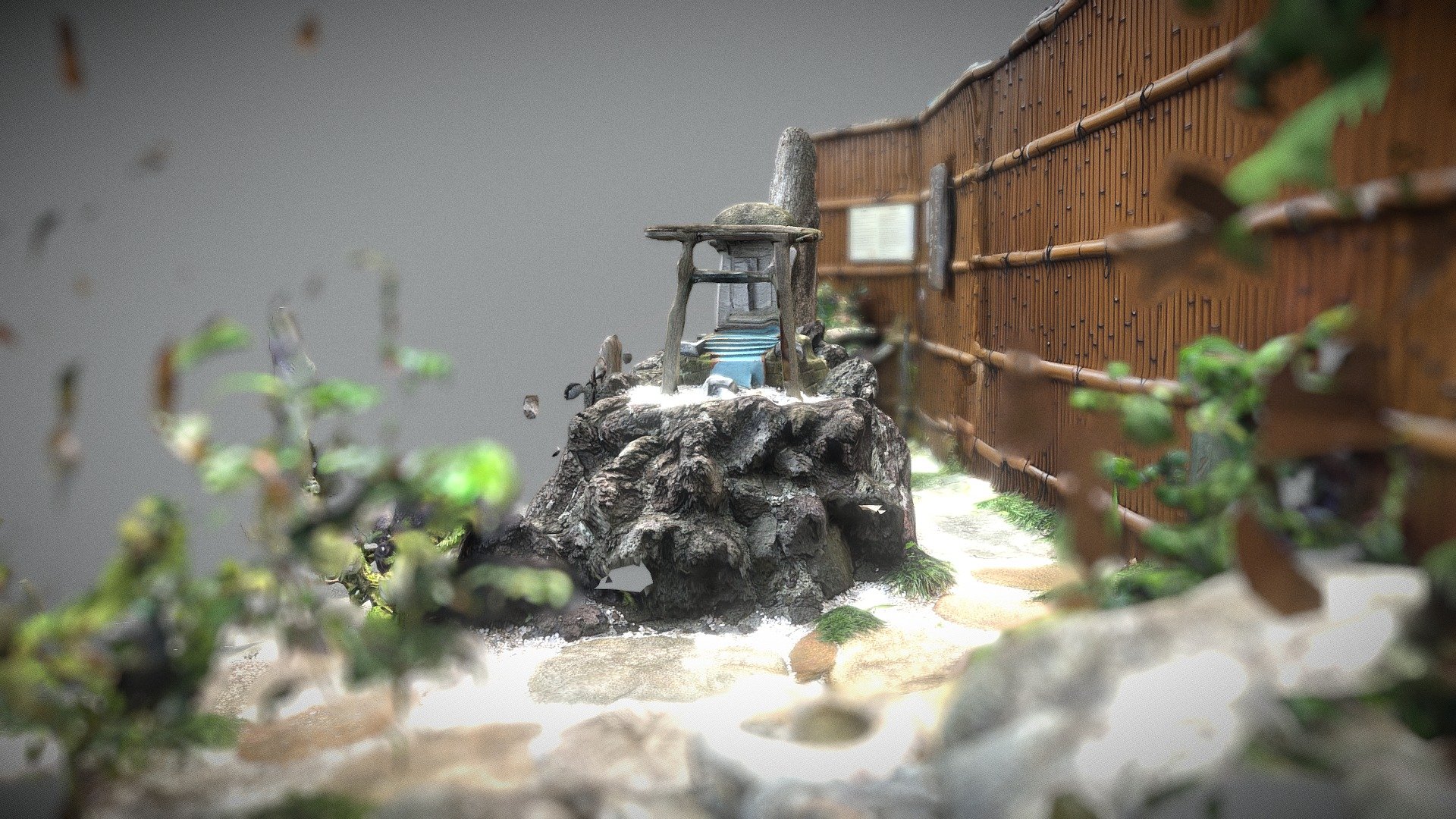 Yanaka's miniature garden