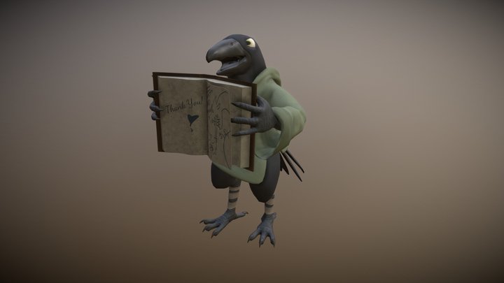 Kenku Friend 3D Model