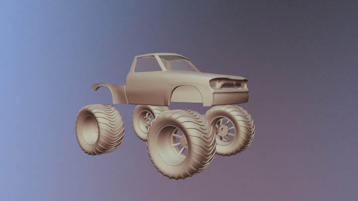 Truck03 3D Model