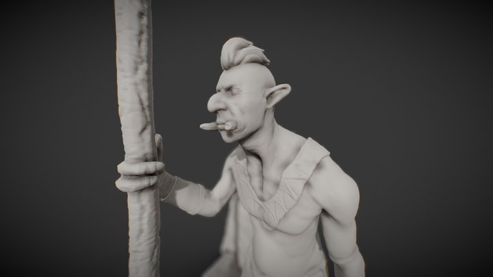 Troll 3D Model