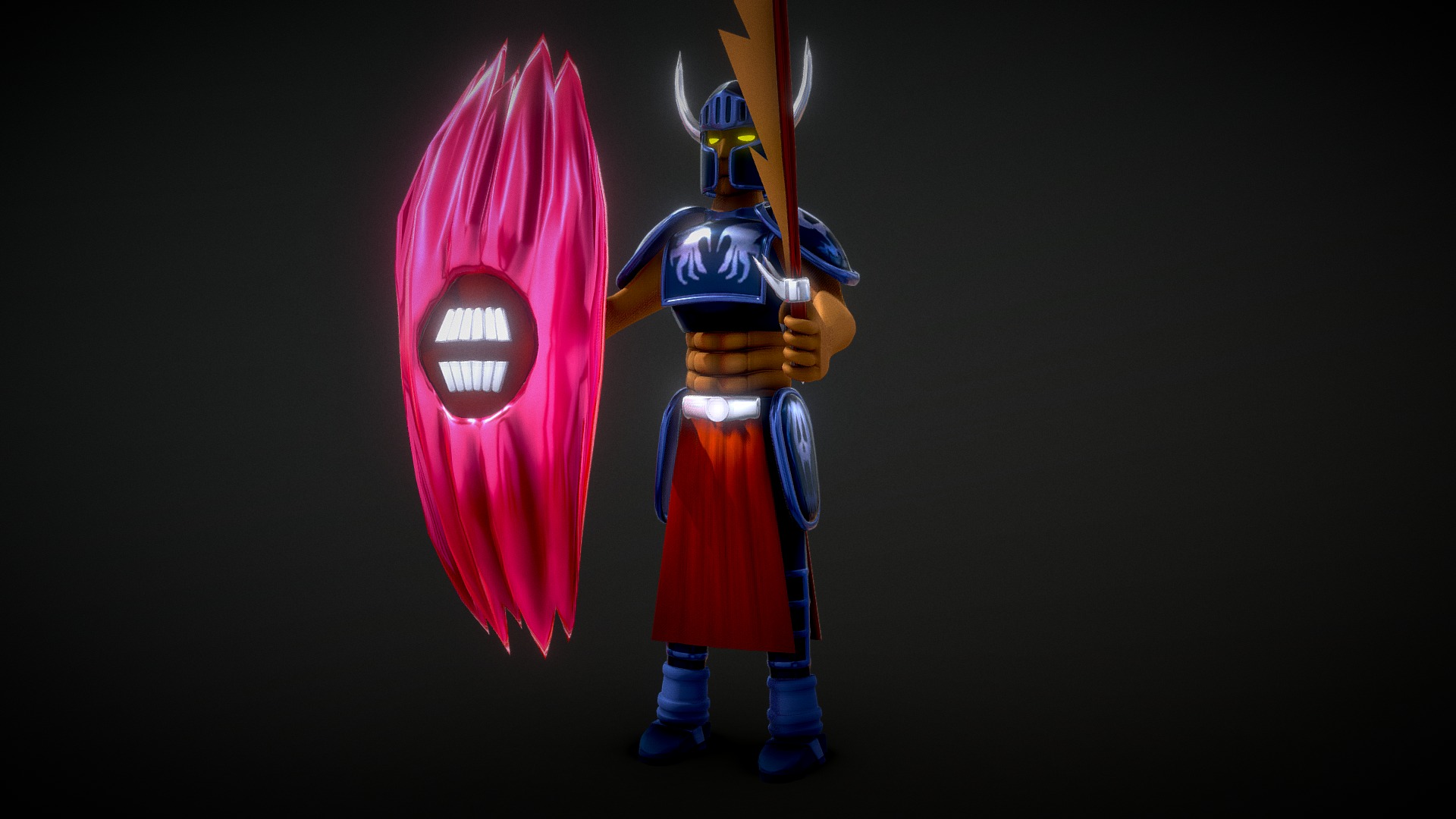 Guardian Of The Labyrinth (Yugioh) Buy Royalty Free 3D model by Yanez