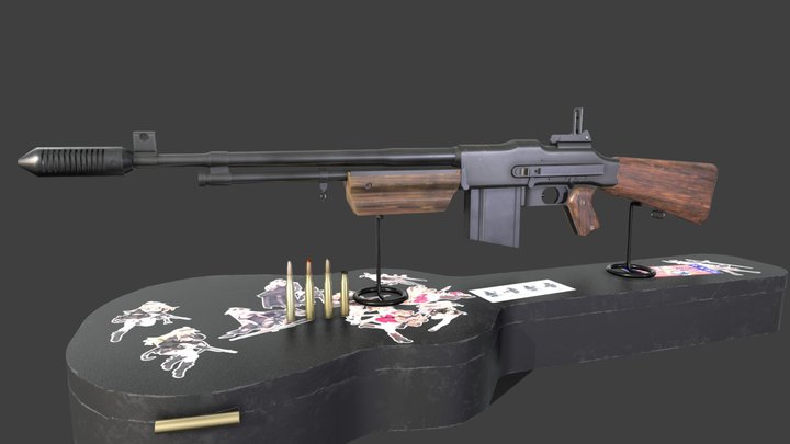 Colt Monitor R75 3D Model