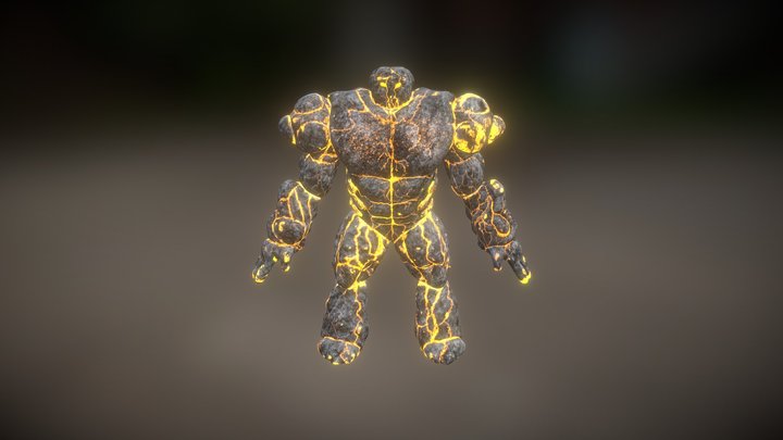 GOLEM THE BOSS 3D Model