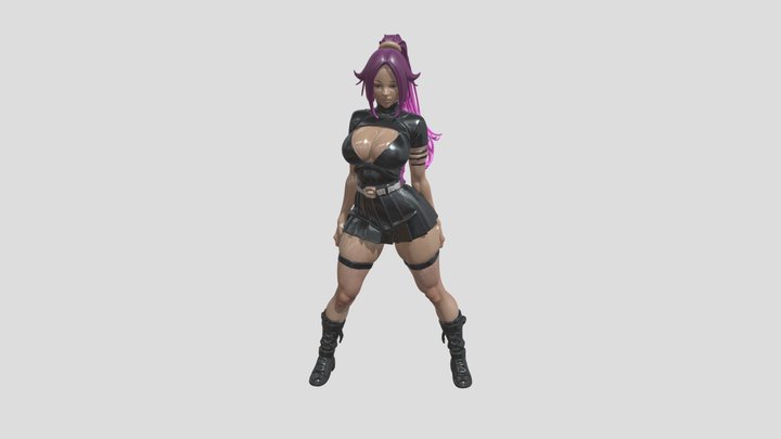 Yoruichi Shihōin 3D Model