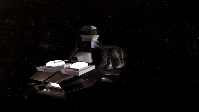 Heavy Assult Ship 3D Model
