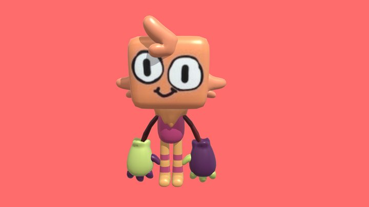 Raining_Memes_67 In Dandy’s world 3D Model
