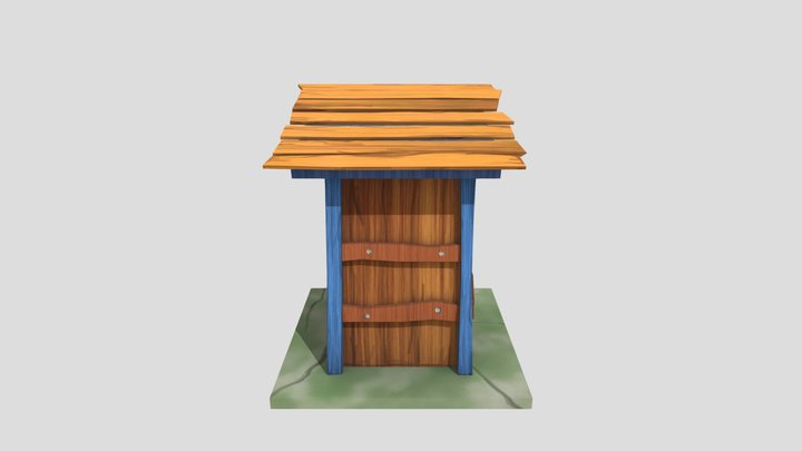 Baño - Game Art 2024 3D Model