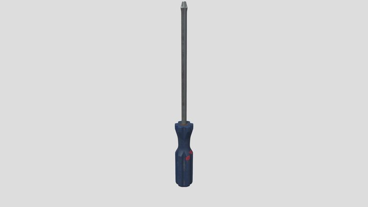Screwdriver 3D Model