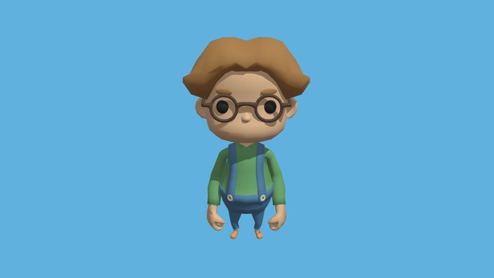 Boy0 Free for Unity 3D Model