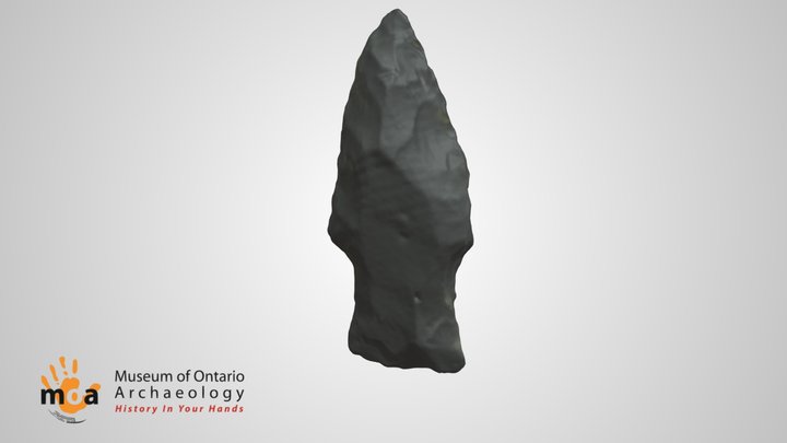 Projectile Point - Smith Site Object 3 3D Model