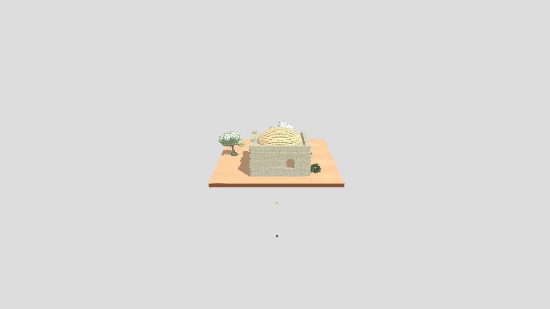 Mediterranean themed old house