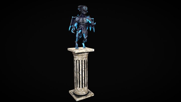 Pleasant Gargoyle 3D Model