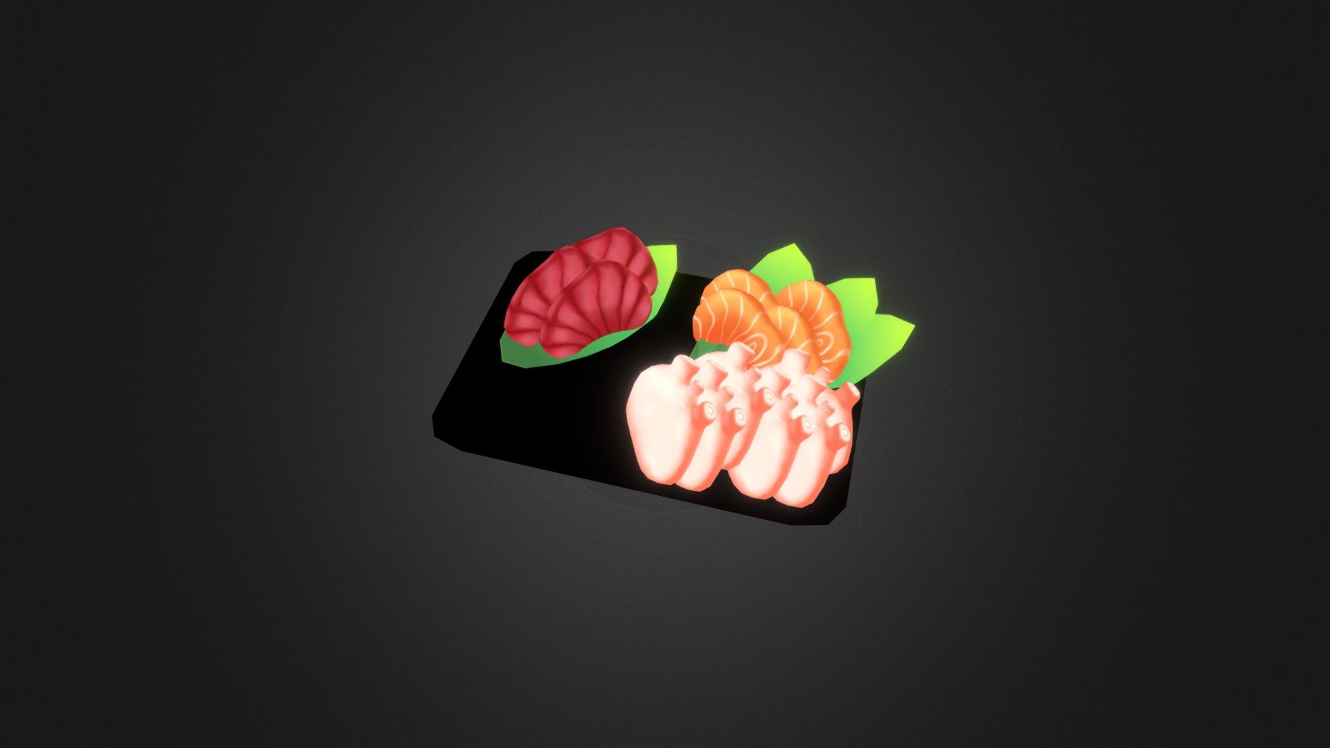 Sashimi - 3D model by nyomryu [d274d5f] - Sketchfab