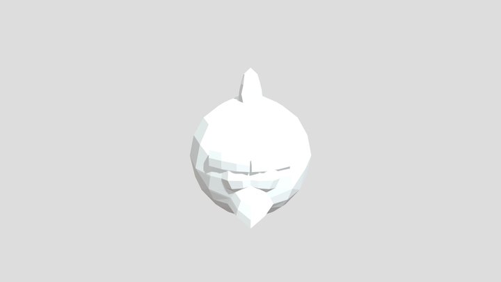 Red (low poly)