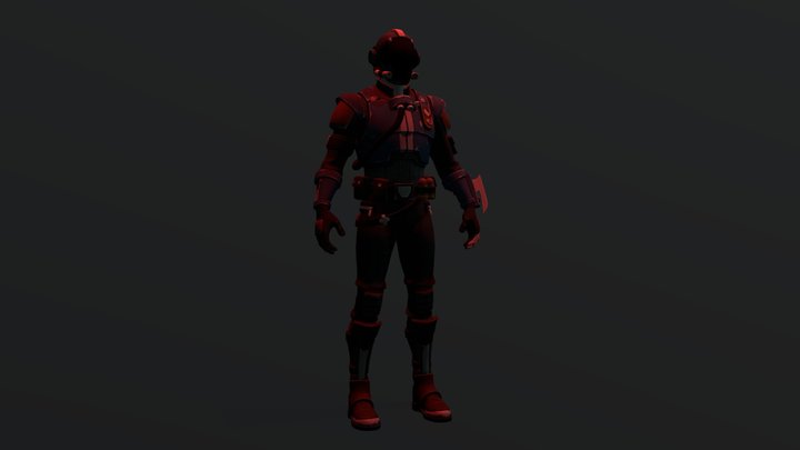 The Visitor 3D Model
