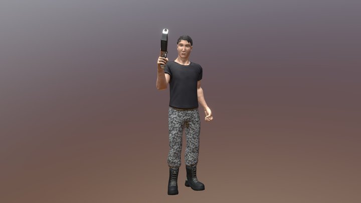 Jhon 3D Model